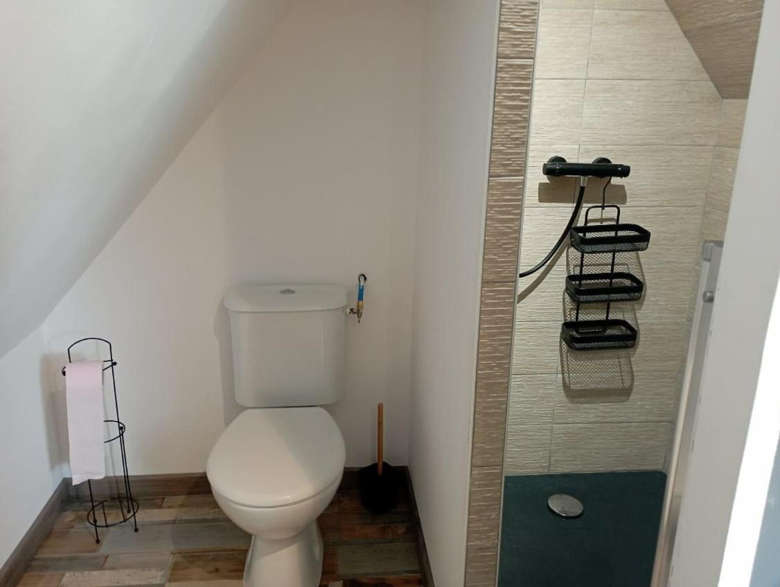 Gite Avec Son Bain Nordique Privatif Au Feu De Bois Pleubian Exterior foto